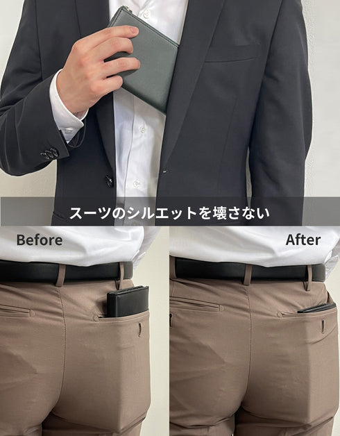 One View: Ⅼ字ファスナー 小さい長財布