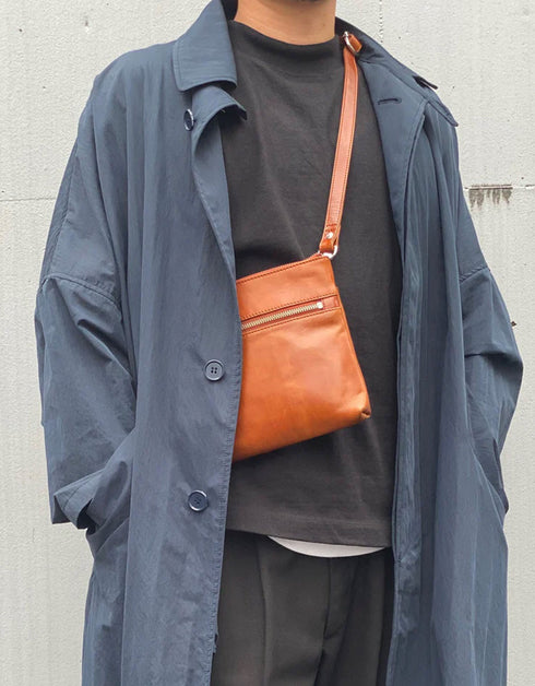 ベジタブルタンニンレザー 2WAYクラッチショルダー