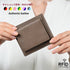 キャッシュレス財布 ボックス型小銭入れ / 薄い財布 スキミング防止 本革