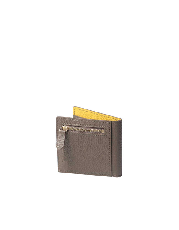 キャッシュレス財布 ファスナータイプ / 薄い財布 スキミング防止 本革