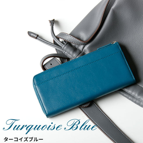 長財布 / L字ファスナー スキミング防止 本革