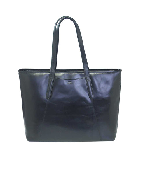 キップレザー トートーバッグ /ビジネスバッグ サイドポケット