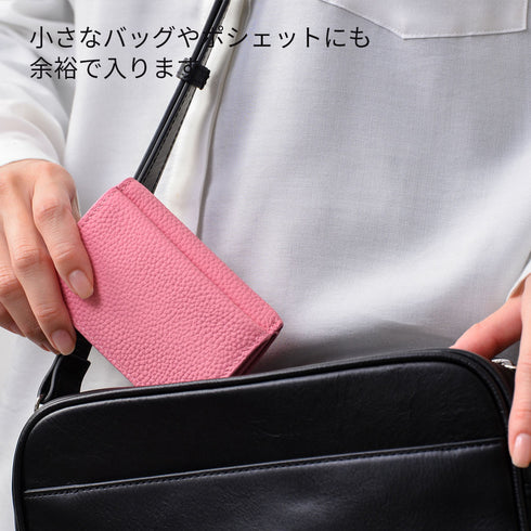 三つ折り財布 / ボックス型小銭入れ 本革