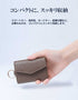 キーケース スマートキーケース / 本革 カード収納 3枚 キーリング付き