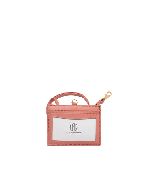 ID カードホルダー アール窓タイプ / 両面 クリア窓 本革