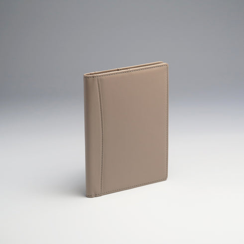 A6 ノートカバー / 手帳カバー ベージュグレイ