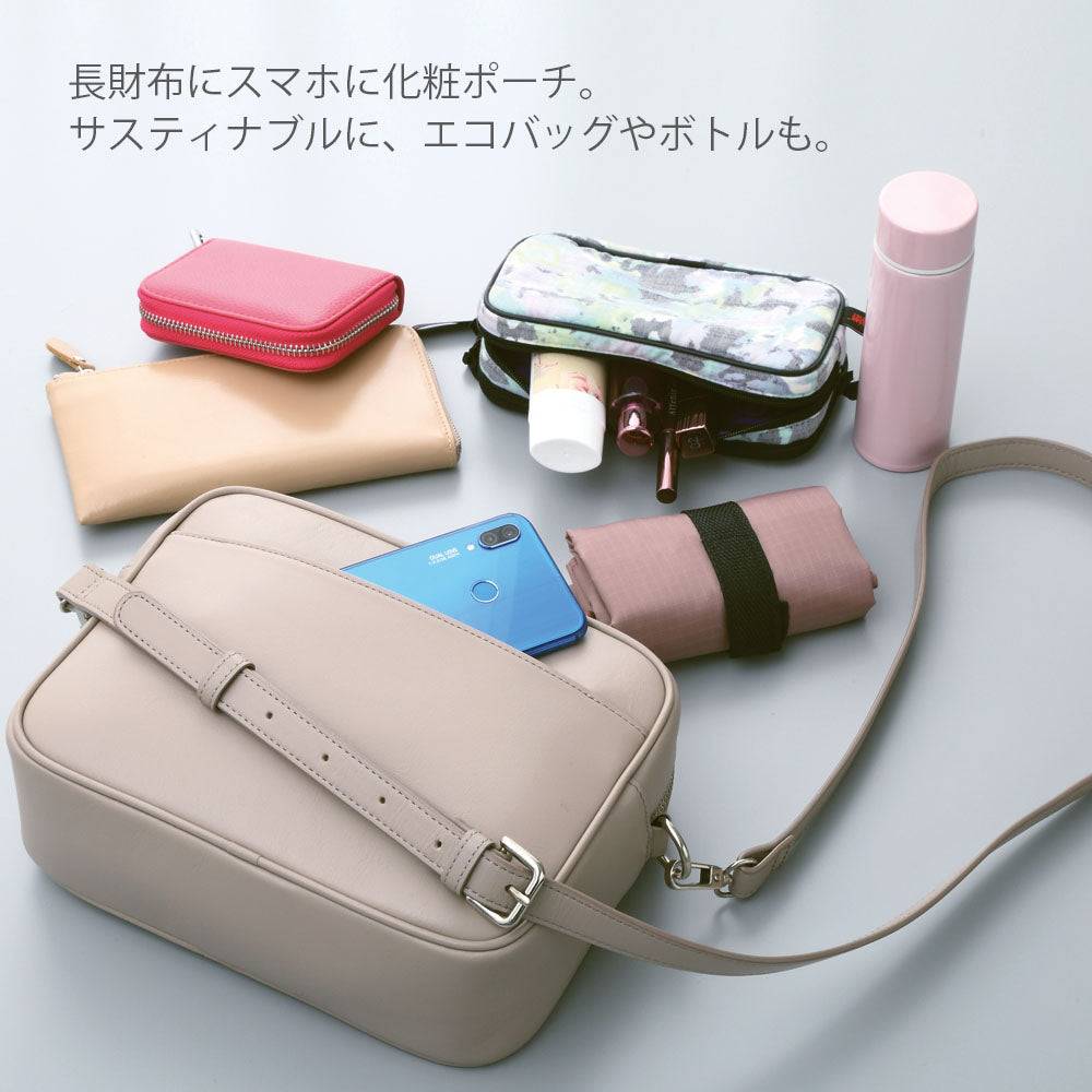ミニ ショルダー スクエアー バッグ / 斜め掛け
