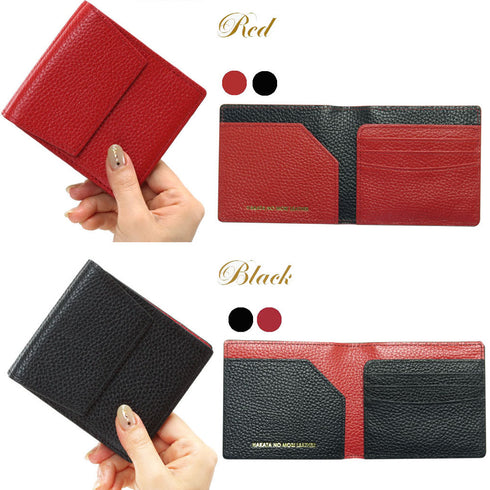 キャッシュレス財布 ポケットタイプ / 薄い財布 スキミング防止 本革