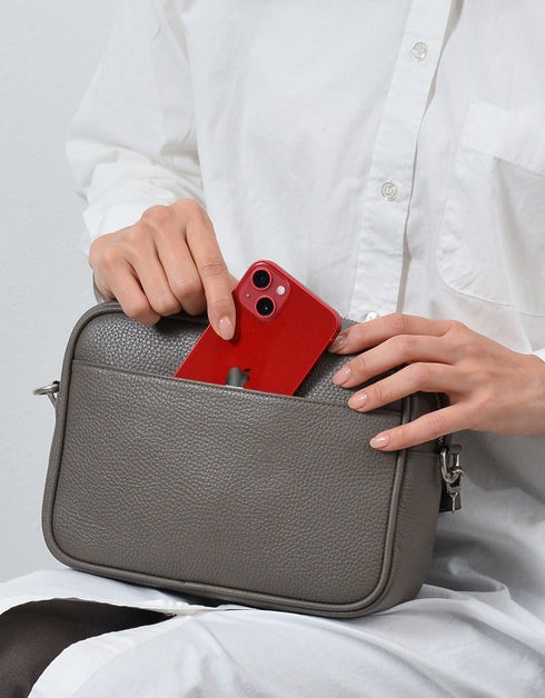 ミニ ショルダーバッグ 【Coconi ココニ】スクエアバッグ 斜め掛け 本革