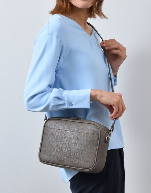 ミニ ショルダーバッグ 【Coconi ココニ】スクエアバッグ 斜め掛け 本革