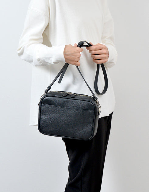 ミニ ショルダーバッグ 【Coconi ココニ】スクエアバッグ 斜め掛け 本革