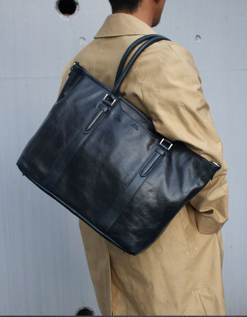 オイルレザー 4WAYトートバッグ/ビジネスバッグ