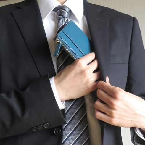 長財布 / L字ファスナー スキミング防止 本革