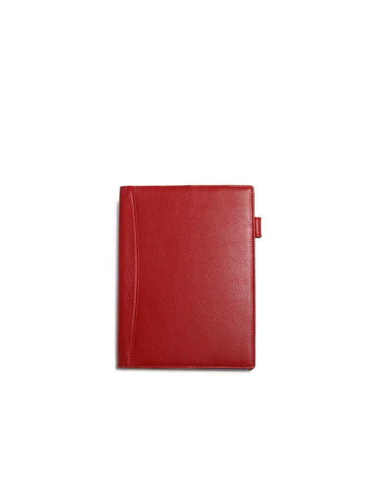 A5 サイズ ノートカバー / 手帳カバー 2冊 収納 / 本革