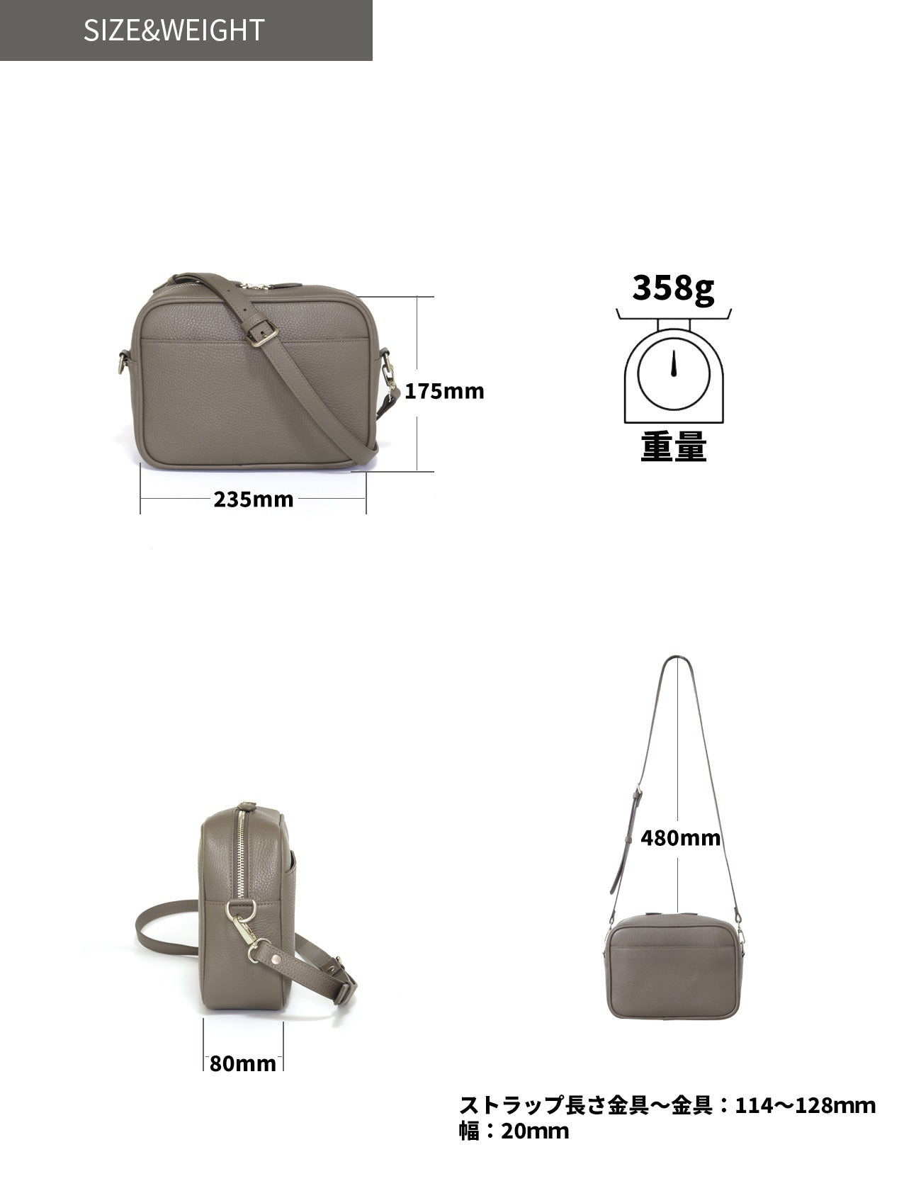 【表示価格から10％オフ！】ミニ ショルダーバッグ 【Coconi ココニ】スクエアバッグ 斜め掛け 本革